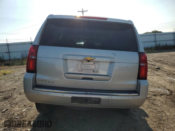 2015 Chevrolet Tahoe LTZ z VIN 1GNSKCKC5FR100084, wystawiony jako Copart lot #68003764 z przebiegiem Nie podano mil oraz Czysty tytuł • Clean title. Historia ofert i sprzedaży dostępna na DreamBid. Obrazek 6.