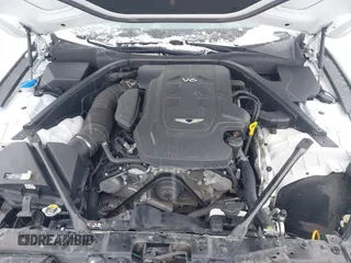 2018 Genesis G80 3.8L with VIN KMHGN4JE7JU253100, listed as a IAAI auction lot 41322591 with 76,266 mi miles. Bid and sale history available at carsss.com. Image 10.