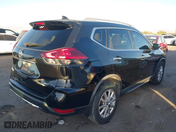 2017 Nissan Rogue S with VIN KNMAT2MT1HP588697, listed as a IAAI auction lot 41146939 with 88,704 mi miles and . Bid and sale history available at DreamBid. Image 4.