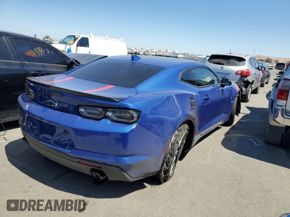2023 Chevrolet Camaro 1LS with VIN 1G1FB1RX8P0132680, listed as a Copart auction lot 67416694 with 23,560 mi miles and Salvage Title. Bid and sale history available at carsss.com. Image 3.