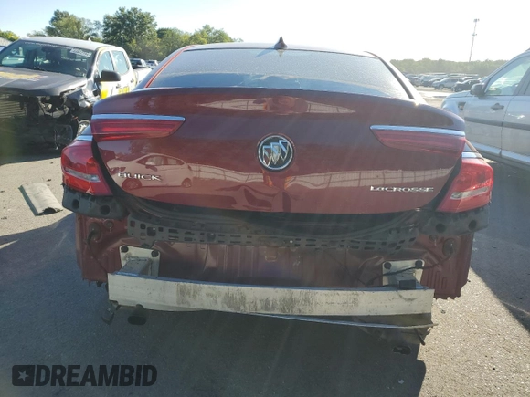 2017 Buick LaCrosse Preferred with VIN 1G4ZN5SS9HU135157, listed as a Copart auction lot 69949374 with 91,117 mi miles and Salvage Title. Bid and sale history available at carsss.com. Image 6.