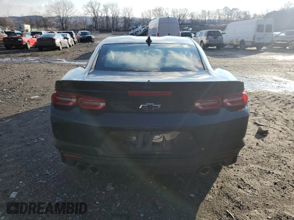 2022 Chevrolet Camaro LT1 with VIN 1G1FE1R76N0122718, listed as a Copart auction lot 83224504 with 43,056 mi miles and Salvage Title. Bid and sale history available at carsss.com. Image 6.