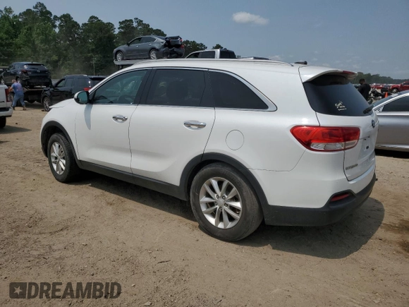 2017 Kia Sorento LX with VIN 5XYPG4A50HG201866, listed as a Copart auction lot 59522785 with Not provided miles and Clean title. Bid and sale history available at DreamBid. Image 2.