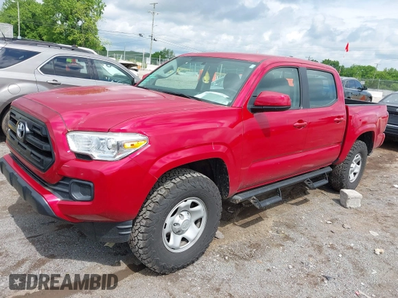 2017 Toyota Tacoma SR5 with VIN 3TMCZ5AN1HM096532, listed as a IAAI auction lot 42210514 with 56,832 mi miles and . Bid and sale history available at DreamBid. Image 17.