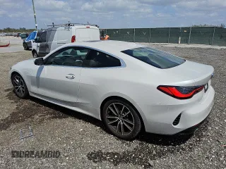 2025 BMW 4 Series 430i with VIN WBA43DA01SCT01356, listed as a Copart auction lot 53862335 with 17,451 mi miles and Clean title. Bid and sale history available at DreamBid. Image 2.