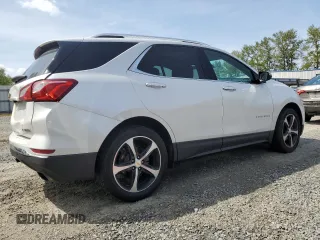 2018 Chevrolet Equinox Premier with VIN 2GNAXWEX1J6326785, listed as a Copart auction lot 55337285 with Not Provided miles and Salvage Title. Bid and sale history available at carsss.com. Image 3.