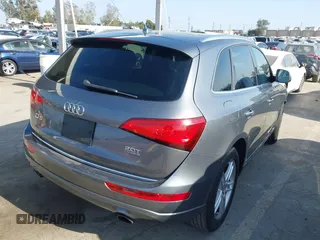 2015 Audi Q5 Premium Plus with VIN WA1LFAFP3FA100046, listed as a IAAI auction lot 42087914 with 67,260 mi miles and . Bid and sale history available at DreamBid. Image 4.