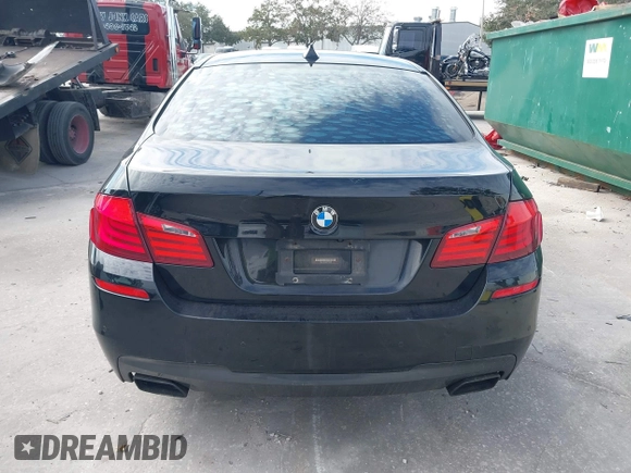 2013 BMW 5 Series 550i xDrive with VIN WBAFU9C56DDY70485, listed as a IAAI auction lot 41276612 with 116,452 mi miles and . Bid and sale history available at carsss.com. Image 15.