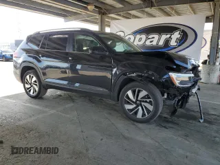 2025 Volkswagen Atlas SE z VIN 1V2WR2CA7SC519675, wystawiony jako Copart lot #55693255 z przebiegiem 3 869 mil mil oraz Czysty tytuł • Clean title. Historia ofert i sprzedaży dostępna na DreamBid. Obrazek 4.