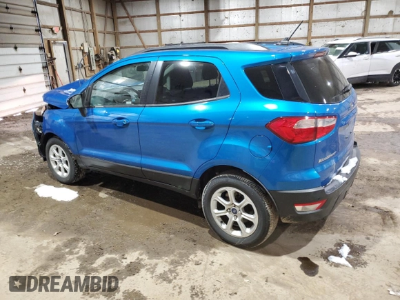 2018 Ford EcoSport SE z VIN MAJ3P1TE5JC206152, wystawiony jako Copart lot #84509564 z przebiegiem 16 825 mil mil oraz Szkoda całkowita • Salvage title. Historia ofert i sprzedaży dostępna na DreamBid. Obrazek 2.