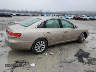 2006 Hyundai Azera SE with VIN KMHFC46F96A061818, listed as a Copart auction lot 44084205 with 83,779 mi miles and Salvage title. Bid and sale history available at DreamBid. Image 3.