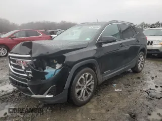 2018 GMC Terrain SLT with VIN 3GKALPEV2JL338226, listed as a Copart auction lot 82386644 with 92,284 mi miles and Salvage Title. Bid and sale history available at carsss.com. Image 1.