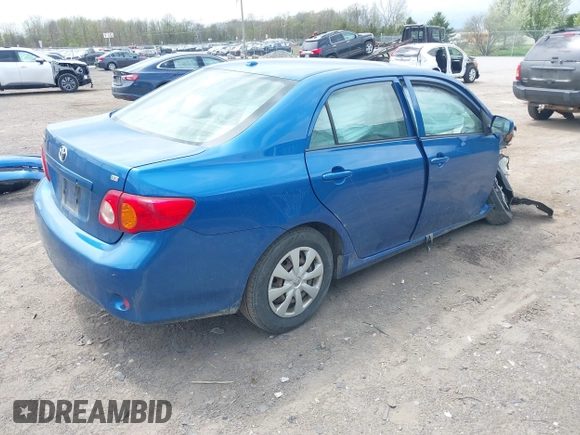 2009 Toyota Corolla with VIN JTDBL40E399046515, listed as a IAAI auction lot 42154947 with 153,041 mi miles. Bid and sale history available at carsss.com. Image 4.