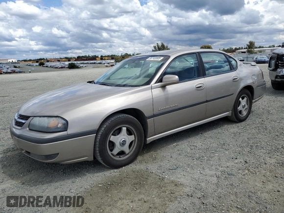 2002 Chevrolet Impala LS z VIN 2G1WH55KX29300298, wystawiony jako Copart lot #56748995 z przebiegiem 59 242 mil mil oraz Czysty tytuł • Clean title. Historia ofert i sprzedaży dostępna na DreamBid. Obrazek 1.