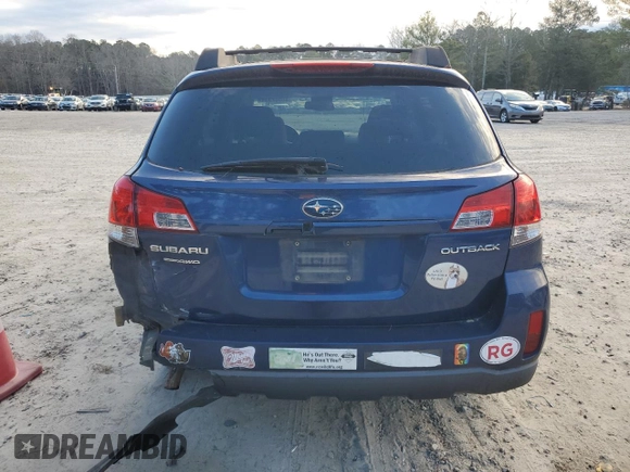 2010 Subaru Outback Premium with VIN 4S4BRCEC2A3318104, listed as a Copart auction lot 86362334 with 192,504 mi miles and Salvage title. Bid and sale history available at DreamBid. Image 6.