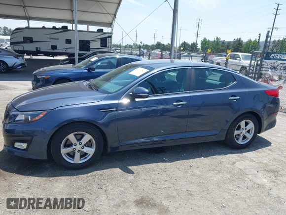 2015 Kia Optima LX with VIN 5XXGM4A78FG441226, listed as a IAAI auction lot 42576517 with 166,212 mi miles and . Bid and sale history available at DreamBid. Image 14.