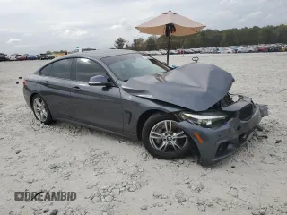 2018 BMW 4 Series 440i with VIN WBA4J5C51JBF07689, listed as a Copart auction lot 79044244 with 138,562 mi miles and Salvage Title. Bid and sale history available at DreamBid. Image 4.