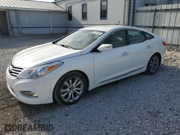 2013 Hyundai Azera with VIN KMHFG4JG3DA217272, listed as a Copart auction lot 62233965 with 155,100 mi miles and Salvage title. Bid and sale history available at DreamBid. Image 1.