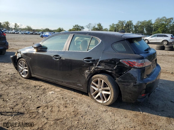 2014 Lexus CT 200h Hybrid with VIN JTHKD5BH5E2182639, listed as a Copart auction lot 70022454 with 132,380 mi miles and Salvage Title. Bid and sale history available at carsss.com. Image 2.