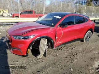 2024 Ford Mustang Mach-E Premium with VIN 3FMTK3R43RMA09117, listed as a Copart auction lot 42531195 with 2,470 mi miles and Salvage Title. Bid and sale history available at DreamBid. Image 1.
