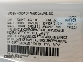 2021 Acura RDX with VIN 5J8TC2H3XML010118, listed as a Copart auction lot 61527964 with 0 mi miles and Salvage Title. Bid and sale history available at carsss.com. Image 14.