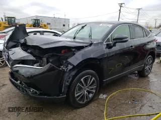 2022 Toyota Venza LE with VIN JTEAAAAH7NJ104963, listed as a Copart auction lot 78259873 with 25,372 mi miles. Bid and sale history available at carsss.com. Image 1.