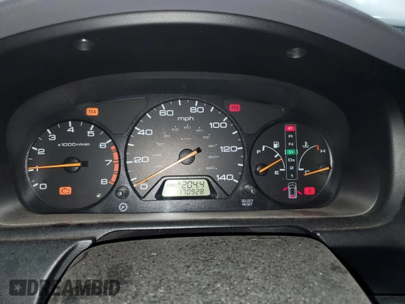 2002 Honda Odyssey EX with VIN 2HKRL18642H578718, listed as a Copart auction lot 59052525 with 170,928 mi miles and Salvage title. Bid and sale history available at DreamBid. Image 9.