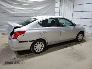 2019 Nissan Versa SV with VIN 3N1CN7AP7KL875992, listed as a Copart auction lot 51019335 with 128,429 mi miles and Salvage title. Bid and sale history available at DreamBid. Image 3.