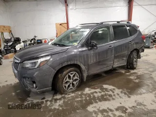 2021 Subaru Forester Premium with VIN JF2SKAFC0MH560734, listed as a Copart auction lot 41489675 with 47,670 mi miles and Salvage title. Bid and sale history available at DreamBid. Image 1.