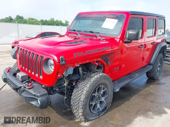2018 Jeep Wrangler Unlimited Rubicon с VIN 1C4HJXFG6JW177115, выставлен на аукционе IAAI как лот 42357142 с пробегом 66 257 миль миль и . История ставок и продаж доступна на DreamBid. Изображение 6.