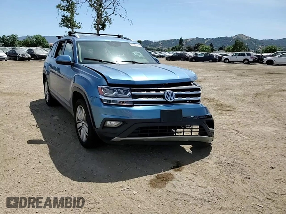 2019 Volkswagen Atlas SE z VIN 1V2UR2CA8KC535228, wystawiony jako Copart lot #57141415 z przebiegiem 54 742 mil mil oraz Szkoda całkowita • Salvage title. Historia ofert i sprzedaży dostępna na DreamBid. Obrazek 14.