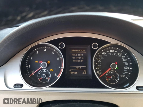 2014 Volkswagen CC R-Line with VIN WVWBP7AN4EE500471, listed as a Copart auction lot 52426655 with 169,665 mi miles and Clean Title. Bid and sale history available at carsss.com. Image 9.