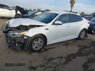 2018 Kia Optima LX with VIN 5XXGT4L37JG184209, listed as a IAAI auction lot 41905891 with 109,931 mi miles. Bid and sale history available at carsss.com. Image 18.