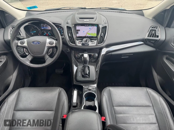 2014 Ford Escape Titanium with VIN 1FMCU9J94EUC63638, listed as a Copart auction lot 55880505 with 198,112 mi miles and Clean Title. Bid and sale history available at DreamBid. Image 9.