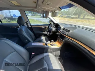 2007 Mercedes-Benz E-Class 3.5L with VIN WDBUF56XX7B076632, listed as a Copart auction lot 53721005 with 130,410 mi miles and Salvage Title. Bid and sale history available at carsss.com. Image 5.