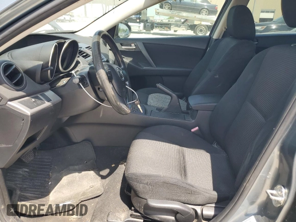 2013 Mazda 3 i SV with VIN JM1BL1TF8D1752535, listed as a Copart auction lot 52897985 with Not Provided miles and Clean Title. Bid and sale history available at DreamBid. Image 7.