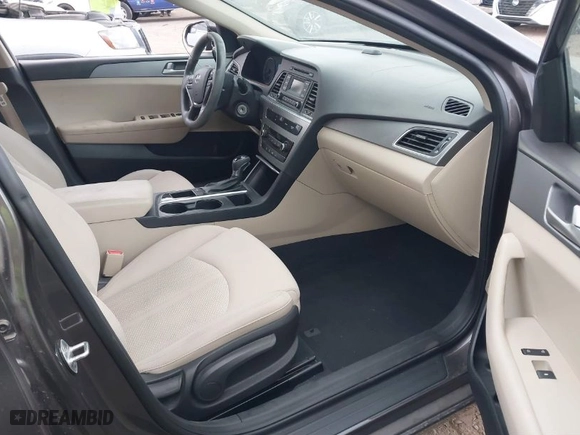 2017 Hyundai Sonata SE with VIN 5NPE24AF0HH457481, listed as a IAAI auction lot 41742853 with 107,932 mi miles. Bid and sale history available at carsss.com. Image 5.