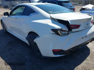 2017 Infiniti Q60 Red Sport 400 with VIN JN1FV7ELXHM701112, listed as a IAAI auction lot 41862580 with 89,385 mi miles and . Bid and sale history available at carsss.com. Image 6.