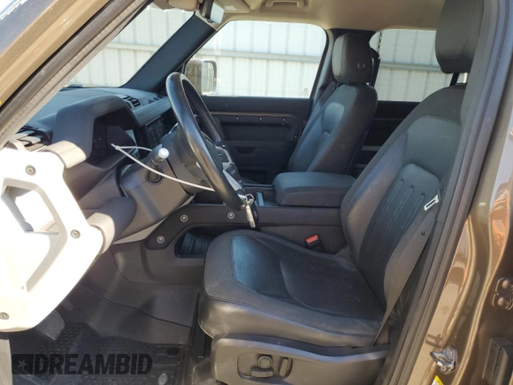 2020 Land Rover Defender SE with VIN SALEP7EU6L2002486, listed as a Copart auction lot 79749544 with 74,968 mi miles and Salvage title. Bid and sale history available at DreamBid. Image 7.