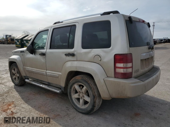 2008 Jeep Liberty Limited with VIN 1J8GN58K88W178372, listed as a Copart auction lot 51096975 with 160,485 mi miles and Non Repairable. Bid and sale history available at DreamBid. Image 2.