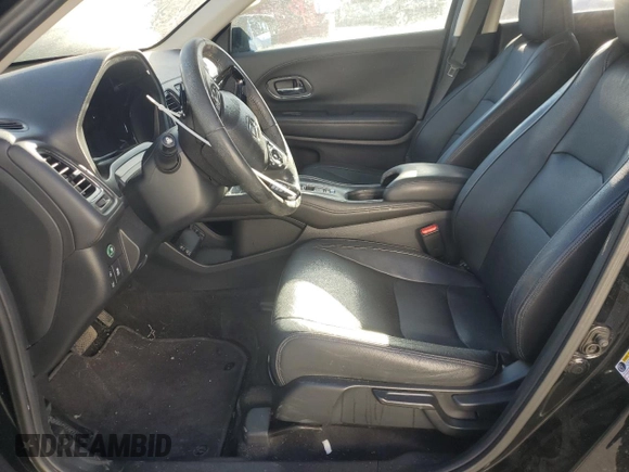 2019 Honda HR-V EX-L with VIN 3CZRU6H72KM721883, listed as a Copart auction lot 43215435 with 46,670 mi miles and Salvage Title. Bid and sale history available at carsss.com. Image 7.