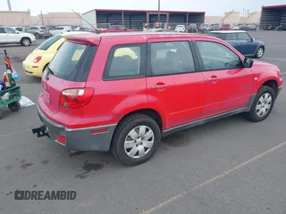 2005 Mitsubishi Outlander LS z VIN JA4LX31F85U043489, wystawiony jako IAAI lot #41929202 z przebiegiem 181 155 mil mil oraz . Historia ofert i sprzedaży dostępna na DreamBid. Obrazek 4.