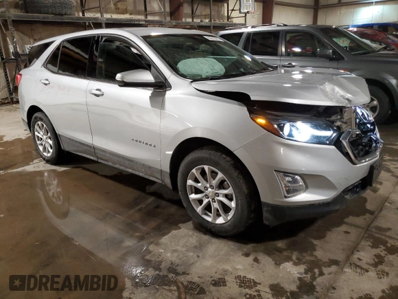 2018 Chevrolet Equinox LT with VIN 3GNAXSEV2JL375447, listed as a Copart auction lot 47615615 with 72,676 mi miles and Salvage Title. Bid and sale history available at carsss.com. Image 4.