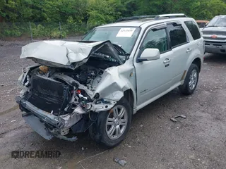 2008 Mercury Mariner Premier с VIN 4M2CU87108KJ53759, выставлен на аукционе IAAI как лот 42131059 с пробегом 190 894 миль миль и . История ставок и продаж доступна на DreamBid. Изображение 2.