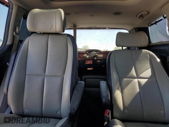 2015 Kia Sedona SX-L with VIN KNDME5C17F6026654, listed as a Copart auction lot 53024285 with 142,351 mi miles and Salvage Title. Bid and sale history available at DreamBid. Image 10.