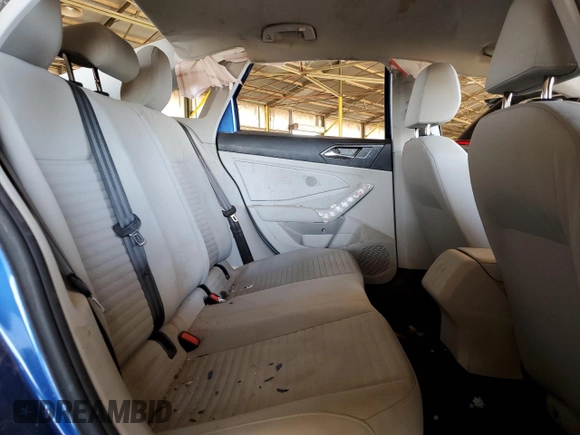 2024 Volkswagen Jetta S with VIN 3VW5M7BU1RM078197, listed as a Copart auction lot 62035935 with 10,240 mi miles and Salvage title. Bid and sale history available at DreamBid. Image 10.