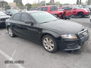 2010 Audi A4 2.0T Premium with VIN WAUAFAFL9AN038497, listed as a IAAI auction lot 41229609 with 143,539 mi miles. Bid and sale history available at carsss.com. Image 1.