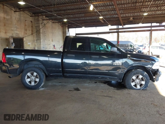 2018 Ram 1500 Express with VIN 1C6RR7FGXJS302502, listed as a IAAI auction lot 40942179 with 91,557 mi miles. Bid and sale history available at carsss.com. Image 14.