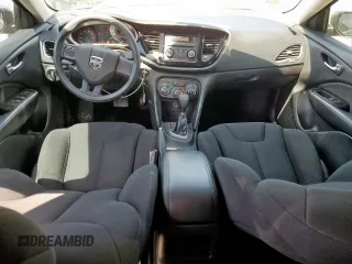 2013 Dodge Dart SE with VIN 1C3CDFAAXDD247444, listed as a Copart auction lot 52137175 with 44,450 mi miles and Salvage Title. Bid and sale history available at carsss.com. Image 8.