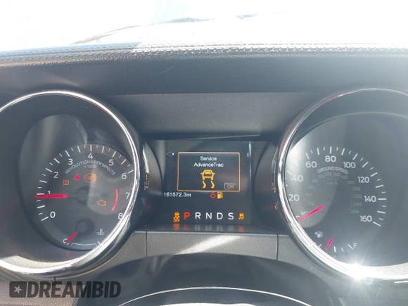 2016 Ford Mustang V6 with VIN 1FA6P8AM8G5303617, listed as a IAAI auction lot 41861943 with 161,572 mi miles and . Bid and sale history available at carsss.com. Image 7.